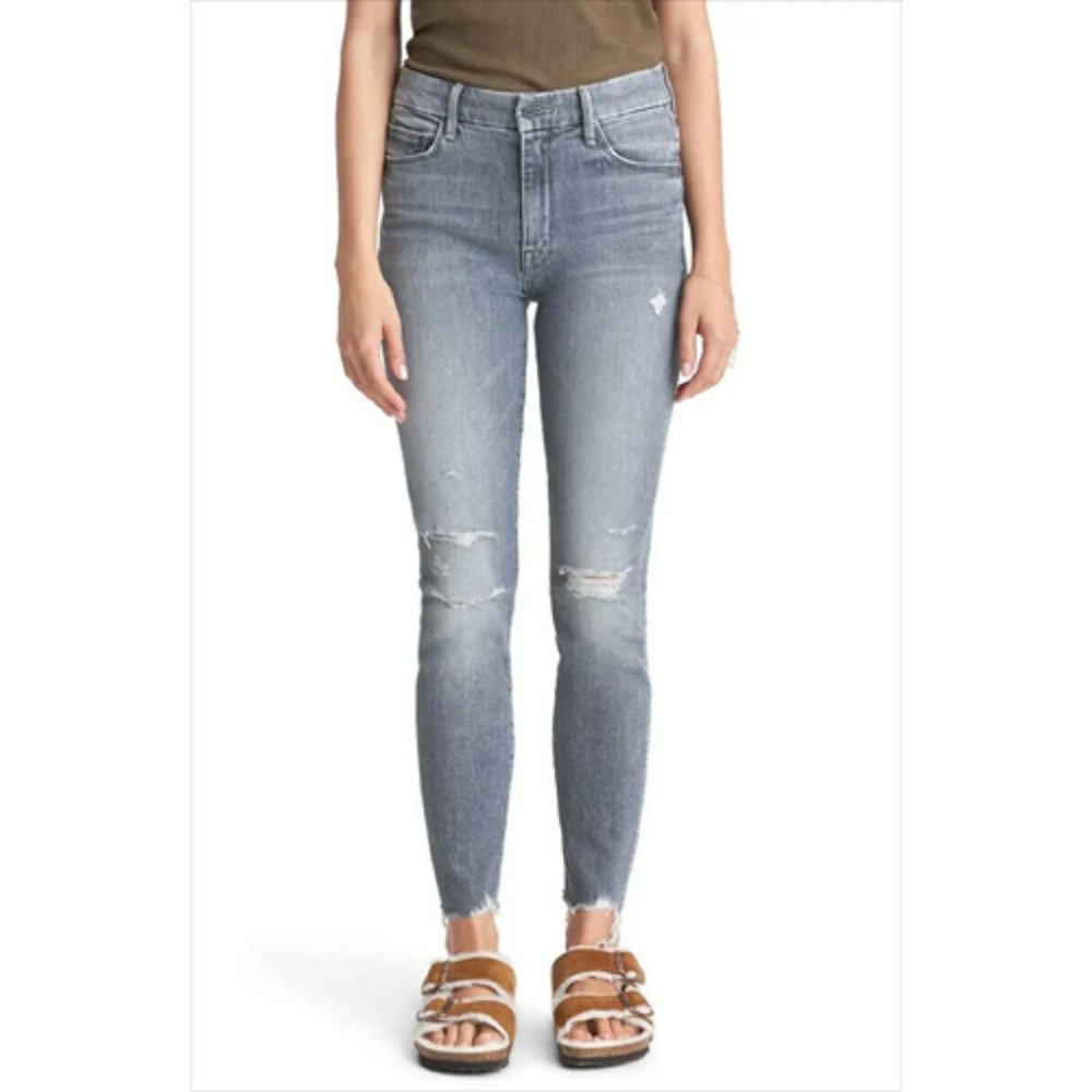 MOTHER NEW The Looker High Waist Nick Fray Ankle Skinny Jean Size 28